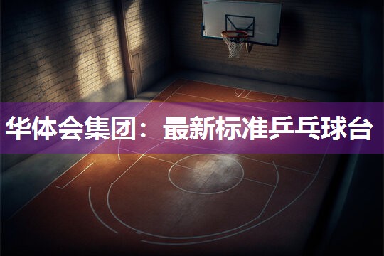 华体会集团：最新标准乒乓球台