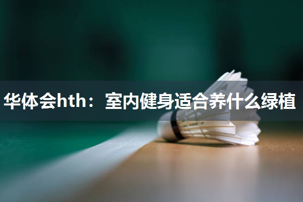 华体会hth：室内健身适合养什么绿植